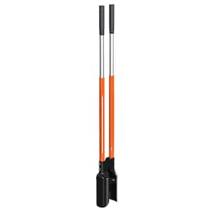 Hand Powered -42 in. L Handle Simpole Hammer Action Post Hole Digger