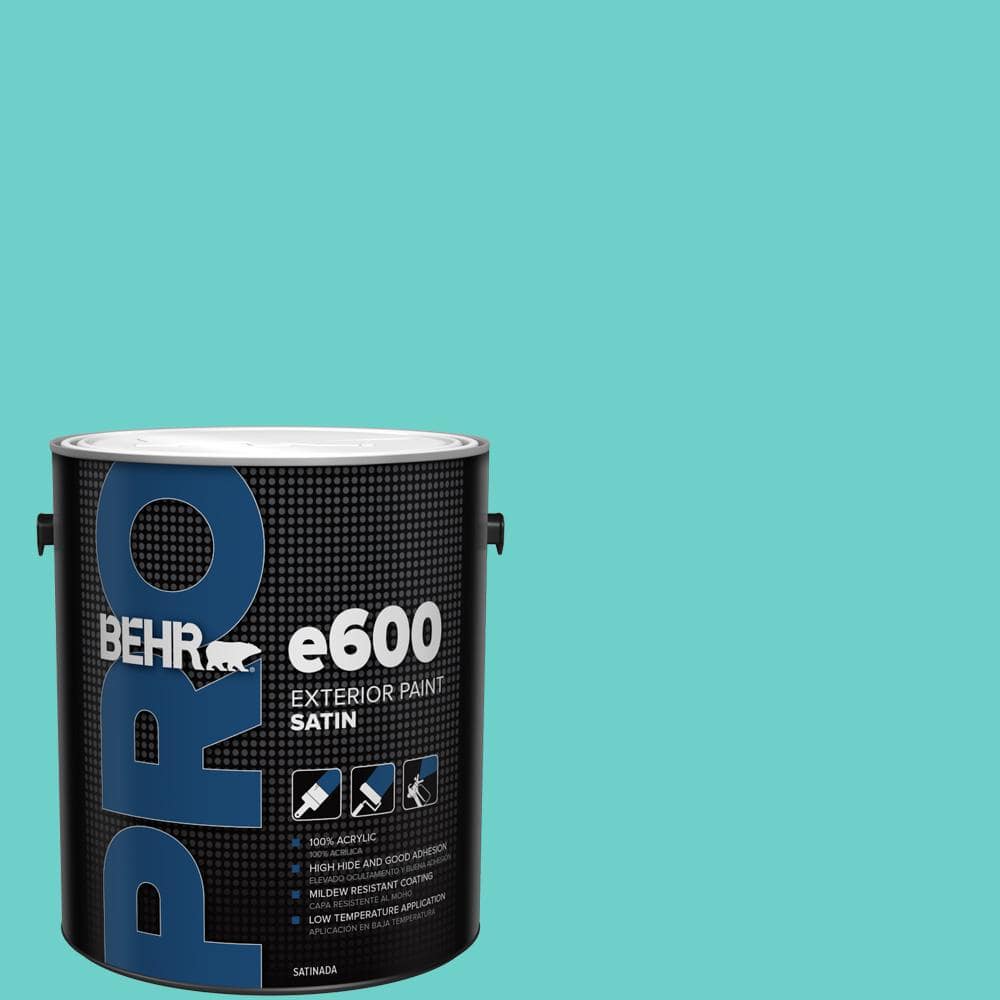 1 gal. #P450-4 Hidden Sea Glass Satin Exterior Paint price history on PriceWatchPro