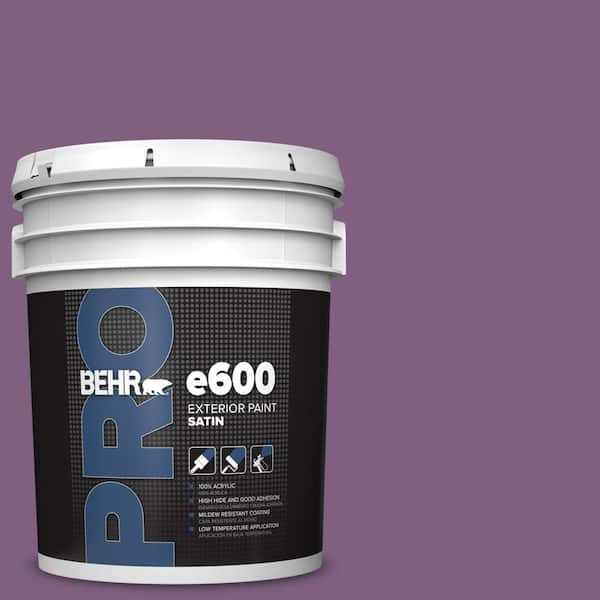 BEHR PRO 5 gal. #MQ5-34 Showstopper Satin Exterior Paint