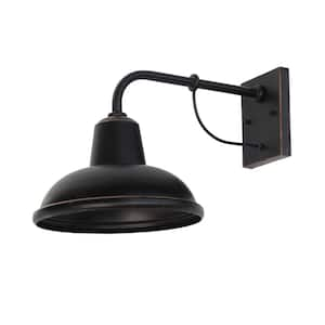 Tanner 1-Light Oil-Rubbed Bronze Outdoor Barn Light Sconce