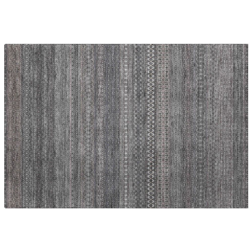 Dream Shag Premium Machine Washable Abstract ADS527 Gray 2 ft. x 3 ft. Accent Rug price history on PriceWatchPro