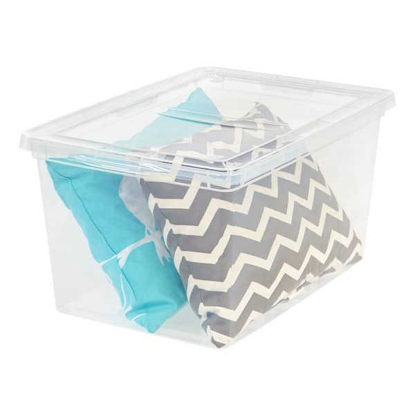 58 Qt. Storage Box, Clear