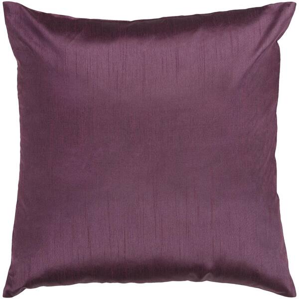 plum throw pillow