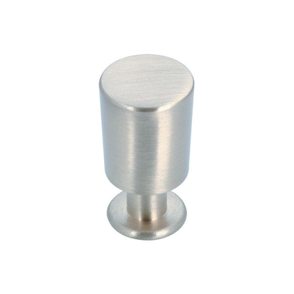 Richelieu Hardware Panorama Collection 9/16 in. (14 mm) Brushed Nickel Contemporary Cabinet Knob