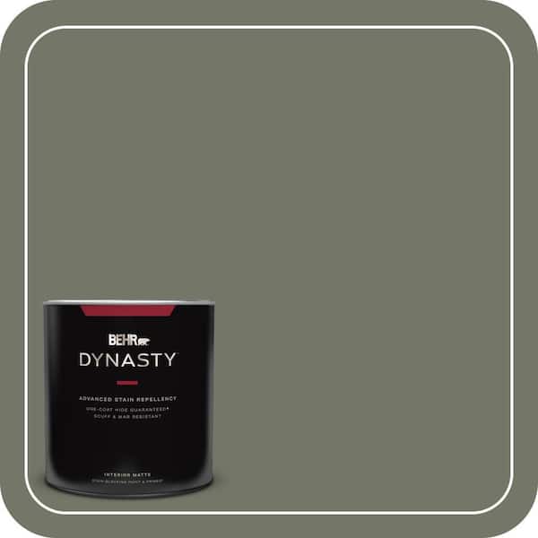 1 qt. Home Decorators Collection #HDC-AC-20 Halls of Ivy One-Coat Hide Matte Interior Stain-Blocking Paint & Primer