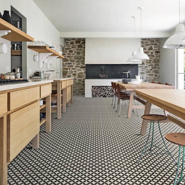 D_Segni Stella Sand Blend 8 in. x 8 in. Glazed Porcelain Floor and Wall Tile (10.32 sq. ft./Case)