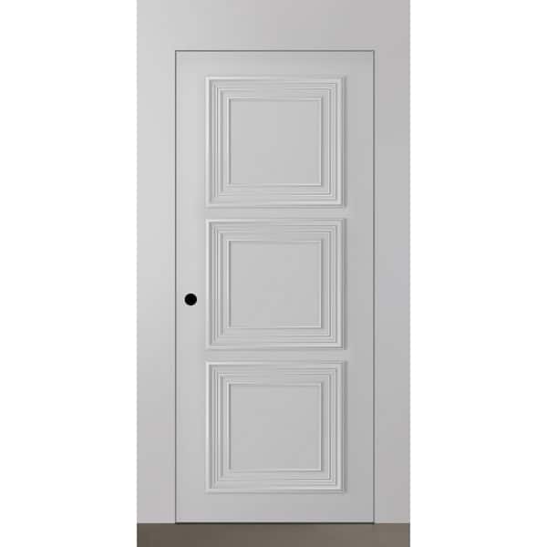 美品　ハッサム　グレート　l2 1ed Belldinni Palazzo 2-Panel 36 in. x 96 in. Right-Handed Primed