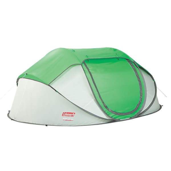 Coleman 4-Person 9 ft. 2 in. x 6 ft. x 6 in. Pop-Up Tent