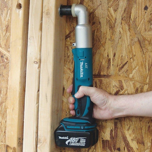 Makita 18-Volt LXT 3/8 in. Angle Impact Wrench (Tool-Only) XLT02Z