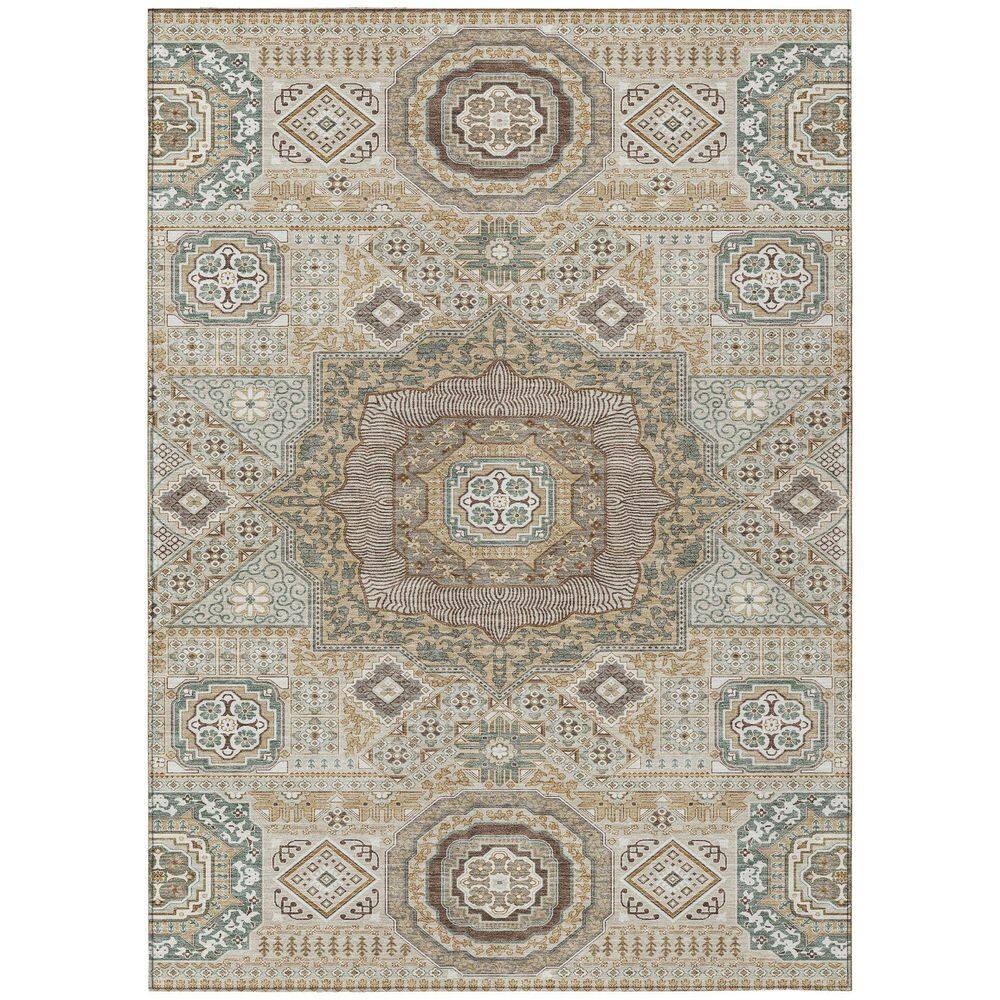 Chantille Machine Washable Indoor/Outdoor Abstract ACN2525 Beige 3 ft. x 4 ft. Area Rug price history on PriceWatchPro