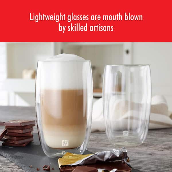ZWILLING Sorrento 8-pc Double-Wall Glass Latte Cup Set 1019466