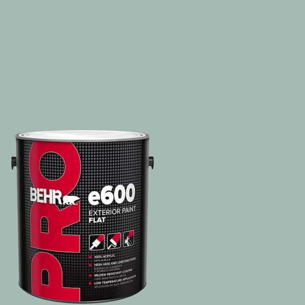 BEHR PRO 1 gal. #S430-3 Garden Twilight Flat Exterior Paint