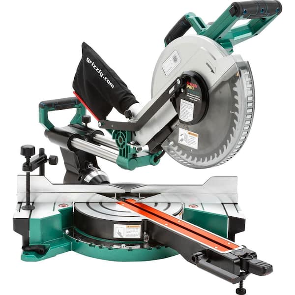 Grizzly Industrial 12 in. Double-Bevel Sliding Compound Miter Saw