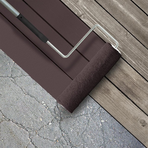 5 gal. #PPU1-01 Folklore Low-Lustre Enamel Interior/Exterior Porch and Patio Floor Paint