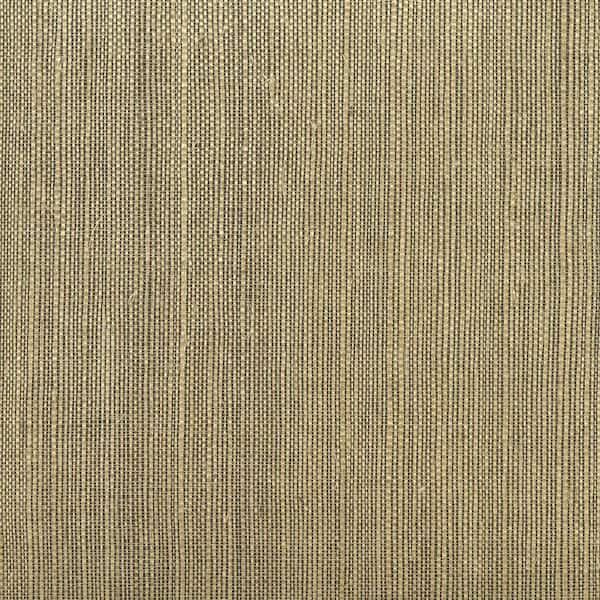Barbora Chocolate Grasscloth Chocolate Wallpaper Sample