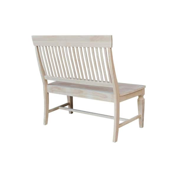 Umstead solid wood deals bench