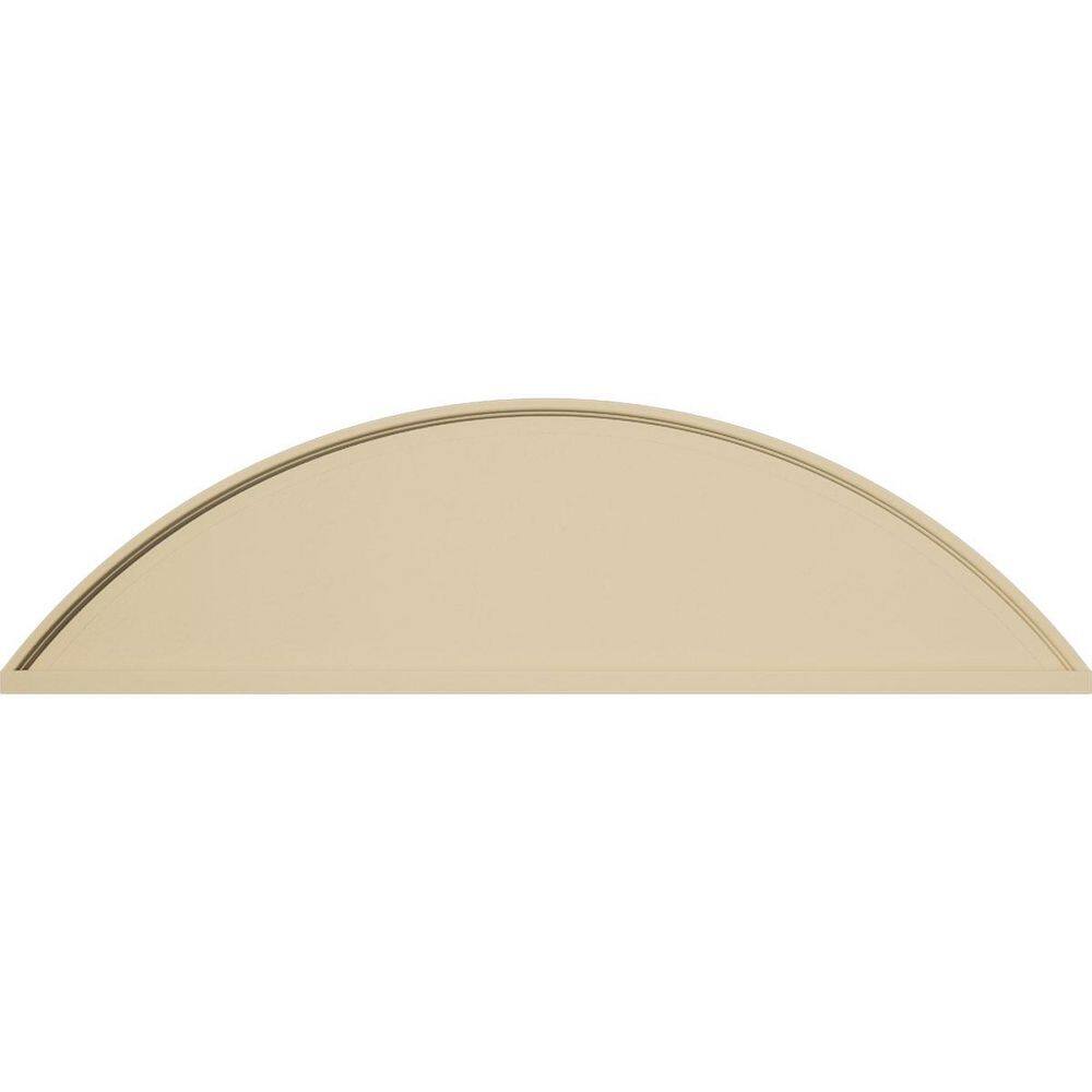 48 in. W x 13 in. H x 2 in. P Segment Arch Smooth Signature Urethane Pediment, Primed Tan price history on PriceWatchPro