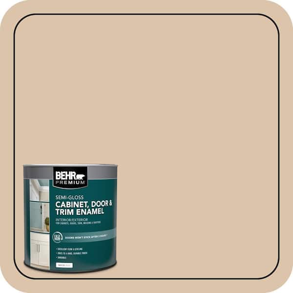 BEHR PREMIUM 1 qt. #PPU4-08 Plateau Semi-Gloss Enamel Interior