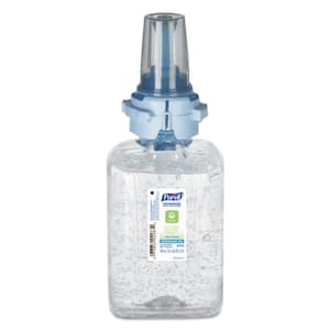 23 oz. Advanced Refreshing Gel Commercial Hand Sanitizer Refill, For ADX-7, 700 mL, Fragrance-Free, 4/Carton