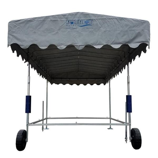 Patriot Docks 10 ft. by 24 ft. Free Standing Canopy Frame and Cover