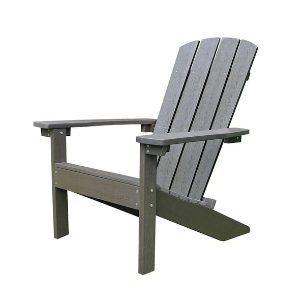 Lakeside ESpresso Polystyrene Adirondack Chair (set of 1)