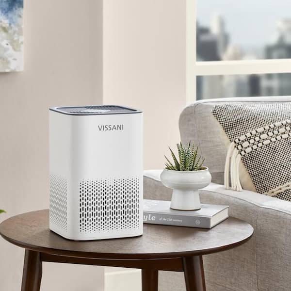 Vissani HEPA 3-Stage Air Purifier for Small Room (97 sq. ft.) in
