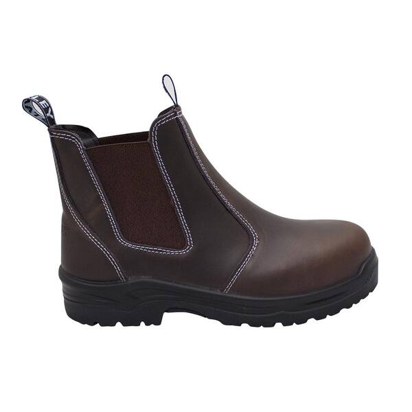 Stanley Women's Drege 6'' Work Boots - Steel Toe - Brown Size 6.5(M)