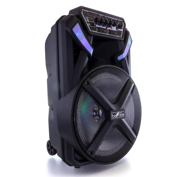 BEFREE SOUND 12 in. BT Portable Rechargeable Party Speaker