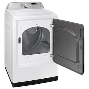 7.4 cu. ft. Vented Front Load Smart Electric Dryer with Sensor Dry in White