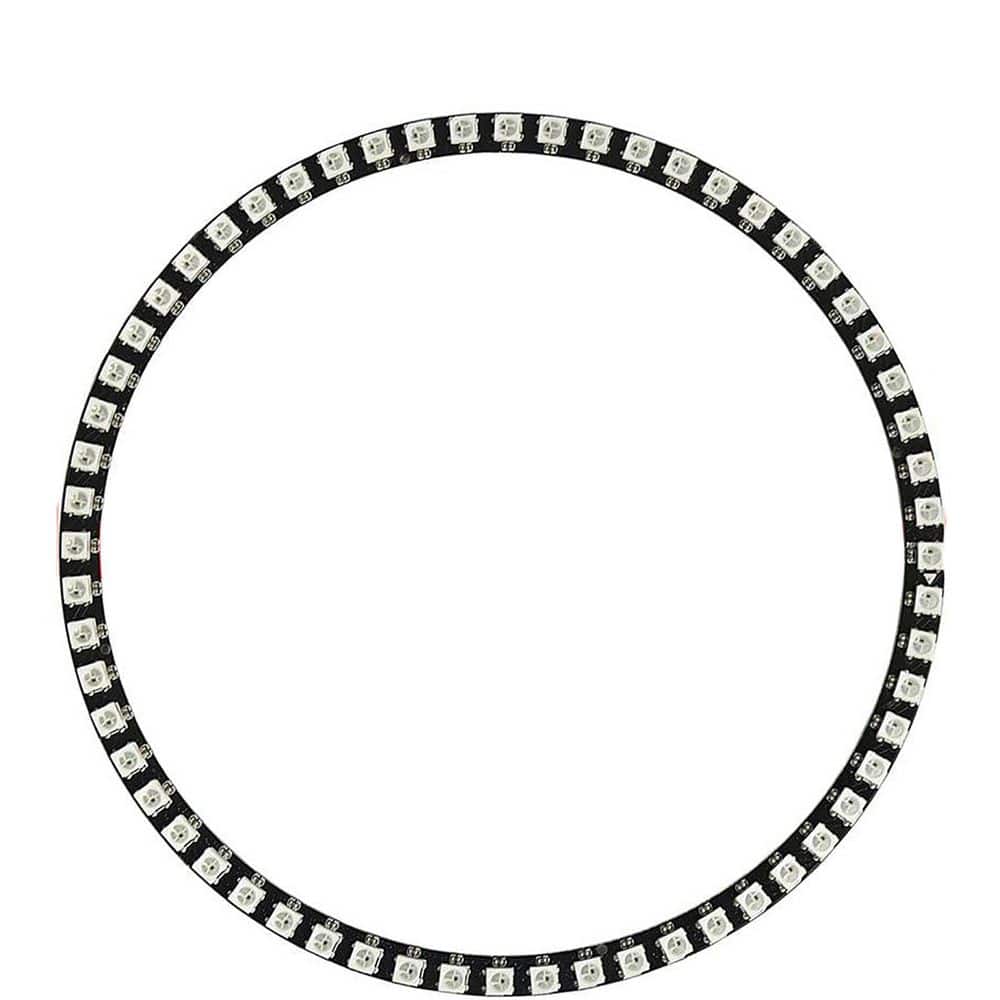 3. 4in RGB LED Ring Light with 60 Individually Addressable WS2812B LEDs Mini Controller 76 Dynamic Patterns price history on PriceWatchPro