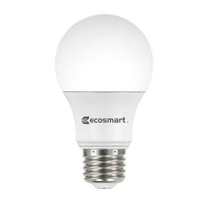 60-Watt Equivalent A19 Dimmable LED Light Bulb Bright White (4-Pack)