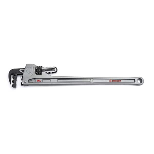 14" Large Aluminum Pipe Wrench 14 inch Long Handle Plumbers Tool 