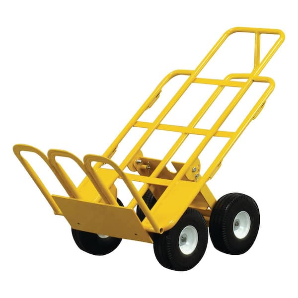 SNAP-LOC 750 lbs. Capacity 4-Wheel All-Terrain Hand Truck with Airless Tires
