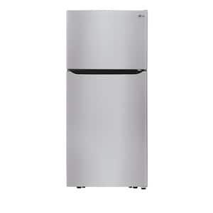30 in. W 20 cu. ft. Top Freezer Refrigerator w/ LED Lighting, SmartDiagnosis and Multi-Air Flow in Stainless Steel