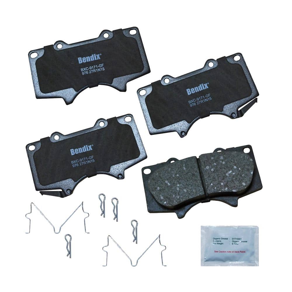 Bendix Premium Copper Free Disc Brake Pad Set CFC976 - The Home Depot