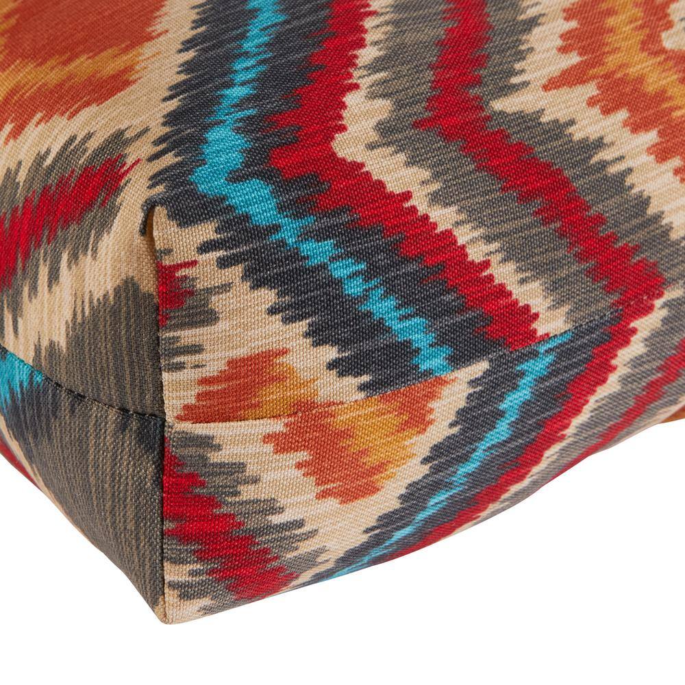 Surreal 44x22 Inch Outdoor High Back Chair Cushion in Durable Polyester