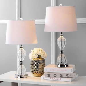Aubrey 24 in. Clear Crystal Table Lamp (Set of 2)