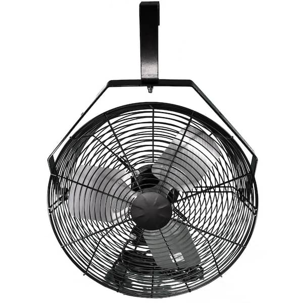 Hessaire 3000 CFM Black Industrial Livestock Cooling Fan 20B4B3-S - The ...