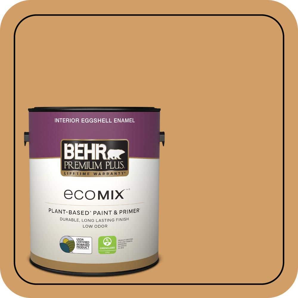 1 gal. #MQ4-08 Golden Aura Eggshell Enamel EcoMix Plant-Based Interior Paint & Primer price history on PriceWatchPro