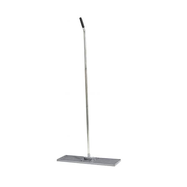 78 in. Lawn Leveling Rake with 30 in. x 10 in. Stainless Steel Plate
