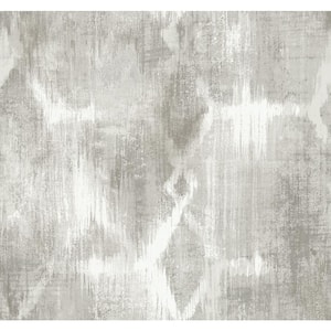 A-Street Prints Chiniile Off-White Linen Texture Wallpaper