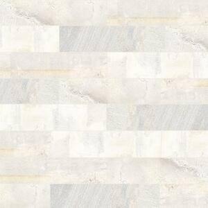 Brickbold Almond 3 in. x 13 in. Glazed Porcelain Floor and Wall Tile (13.35 sq. ft. / case)