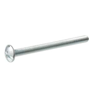 #8-32 x 1-1/2 in. Phillips-Slotted Zinc-Plated Truss Head Combo Drive Cabinet Knob Screws (10-Pieces)