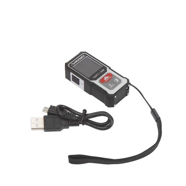 Husky - 100 ft. Laser Distance Measure