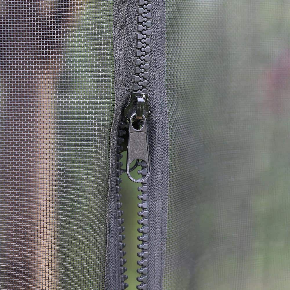 12' x 12' Black Mesh Mosquito Net Kit for Gazebo
