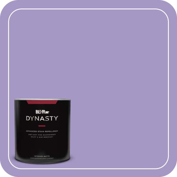 BEHR DYNASTY 1 qt. #640B-5 Bloomsberry Matte Interior Stain-Blocking Paint and Primer