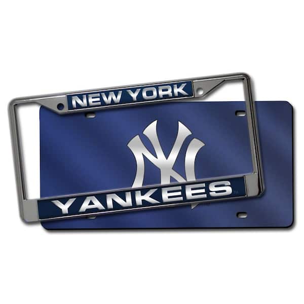 Rico Industries New York Yankees Team Plate Frame and Acrylic Decals-DISCONTINUED