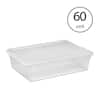 Sterilite 1655 - 28 Qt. Storage Box White 16558010