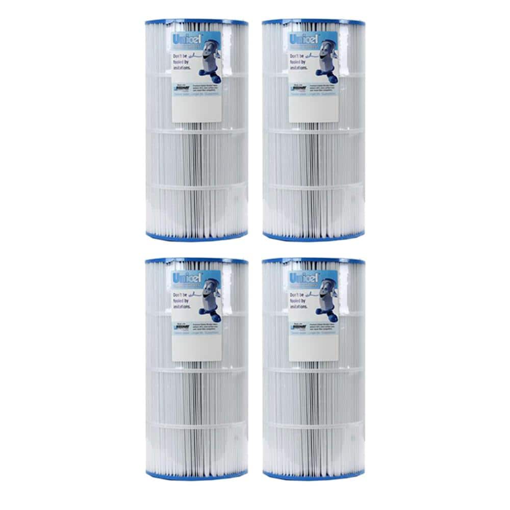 Unicel 8.5 in. Dia 75 sq. ft. Replacement Pool Filter Cartridge (4Pack) 4 x C8600 The Home Depot