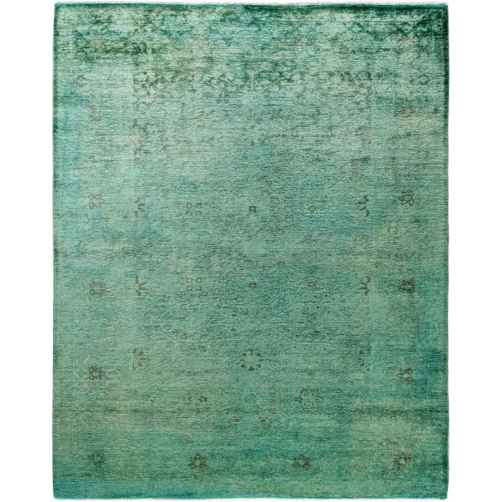 Fine Vibrance Green 5 X 8 Hand Knotted Wool Indoor Area Rug price history on PriceWatchPro